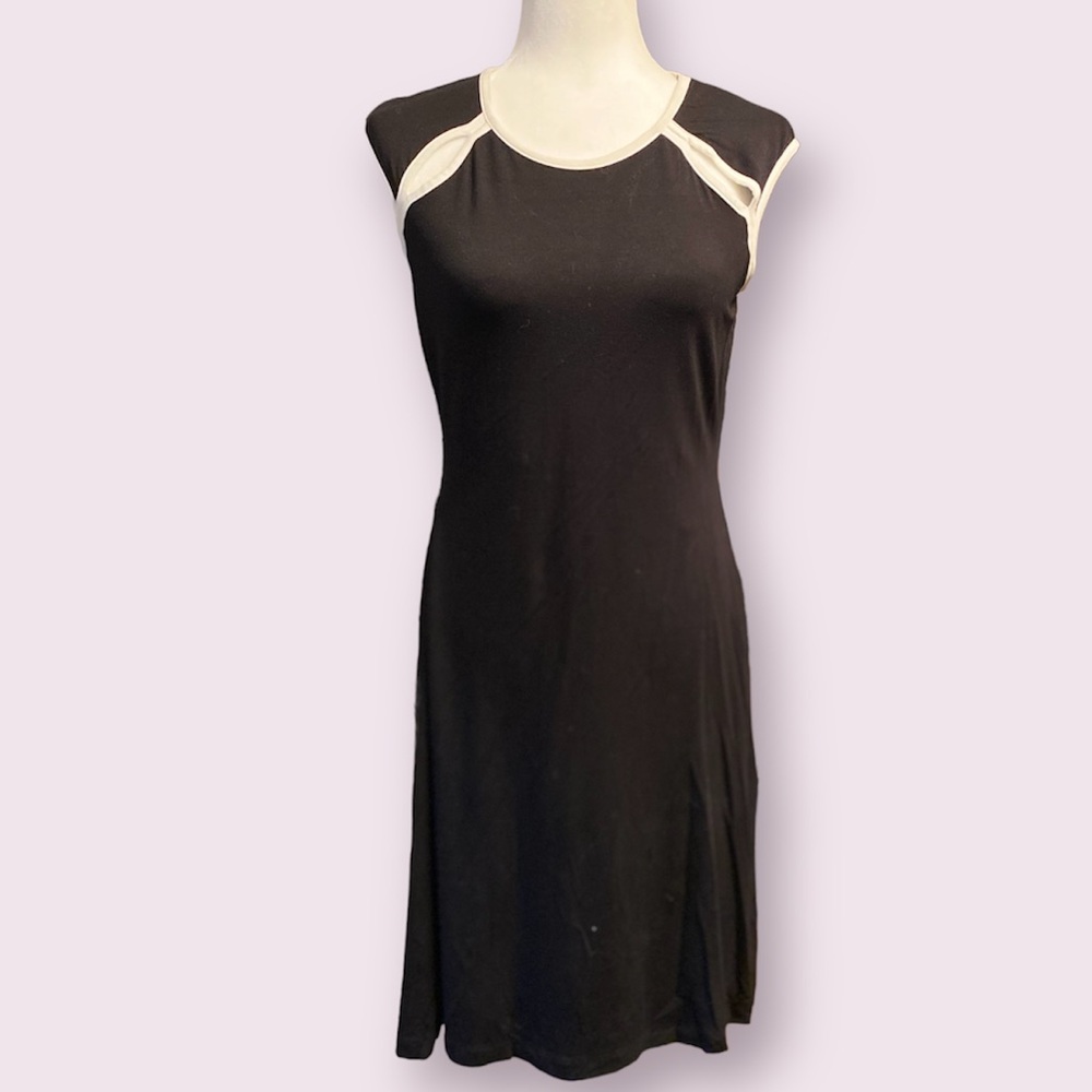 Calvin Klein Sleeveless Black Dress Size 6